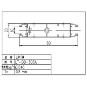 江西移門(mén)包覆鋁材